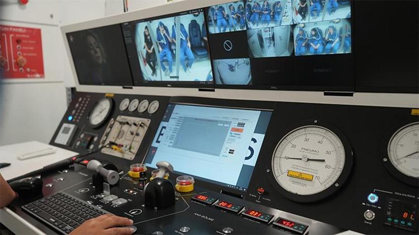 Denizaltı değil, şifa kapsülü! Kocaeli'de 20 metre derinlik simülasyonu