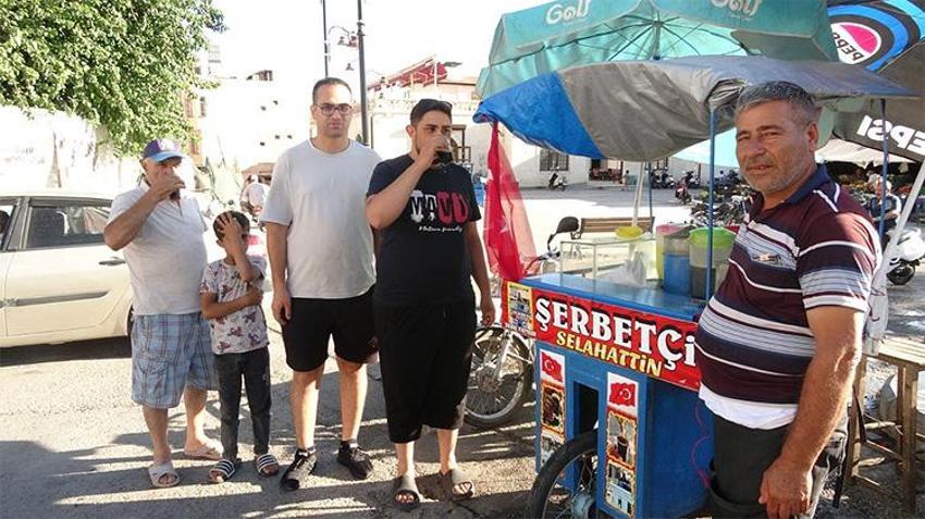 Sıcaklar bastırdı, satışlar patladı! Kilis'in 'milli içeceği' kapış kapış gidiyor, bardağı 15 TL