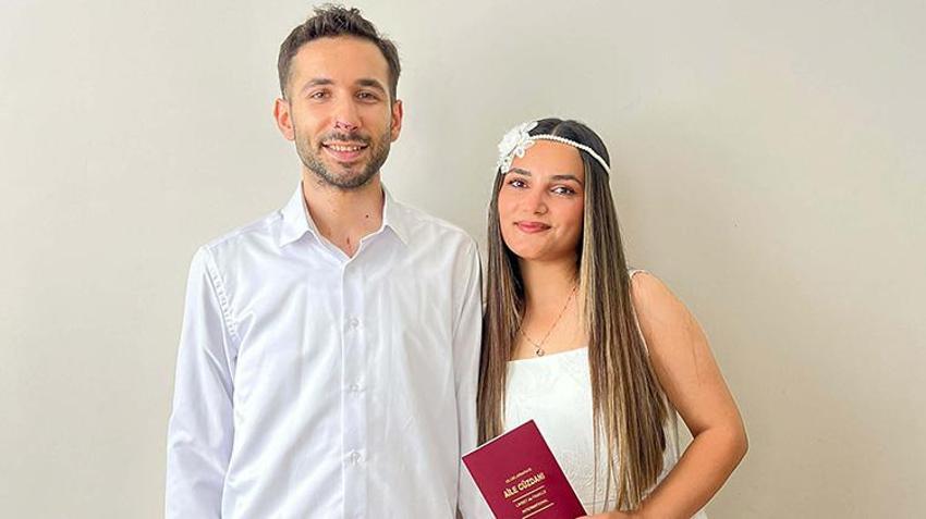 Manisa'da ilginç nikah töreni: Tedavi gördüğü hastanede evlendi! Doktoru nikah şahidi oldu