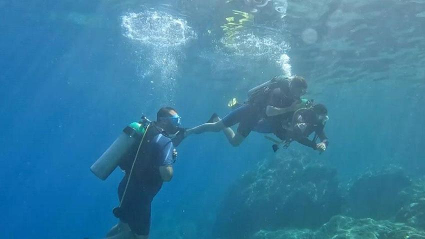 Dünyaca ünlü turizm merkezine hayat veren su altı dünyası!
