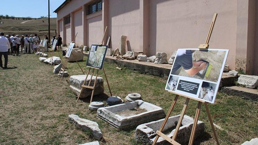 Taşköprü Sarımsak Festivali’nde renkli anlar: Antik kentte uçurtmalar gökyüzünü süsledi
