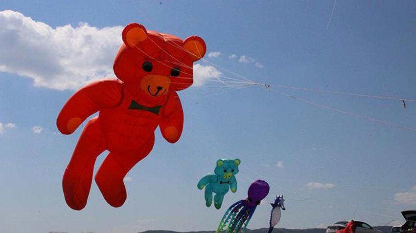 Taşköprü Sarımsak Festivali’nde renkli anlar: Antik kentte uçurtmalar gökyüzünü süsledi