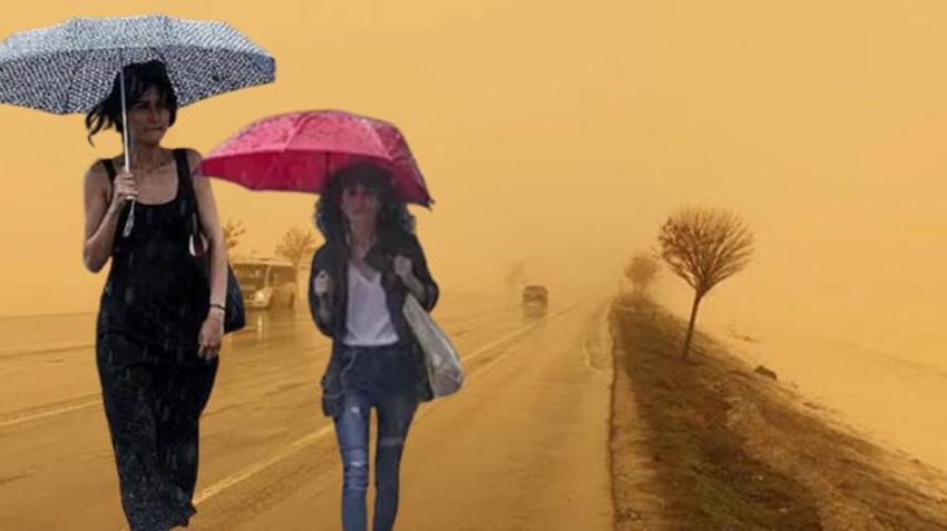 Meteoroloji bölge bölge uyardı! Toz taşınımı ve sağanak yağış geliyor