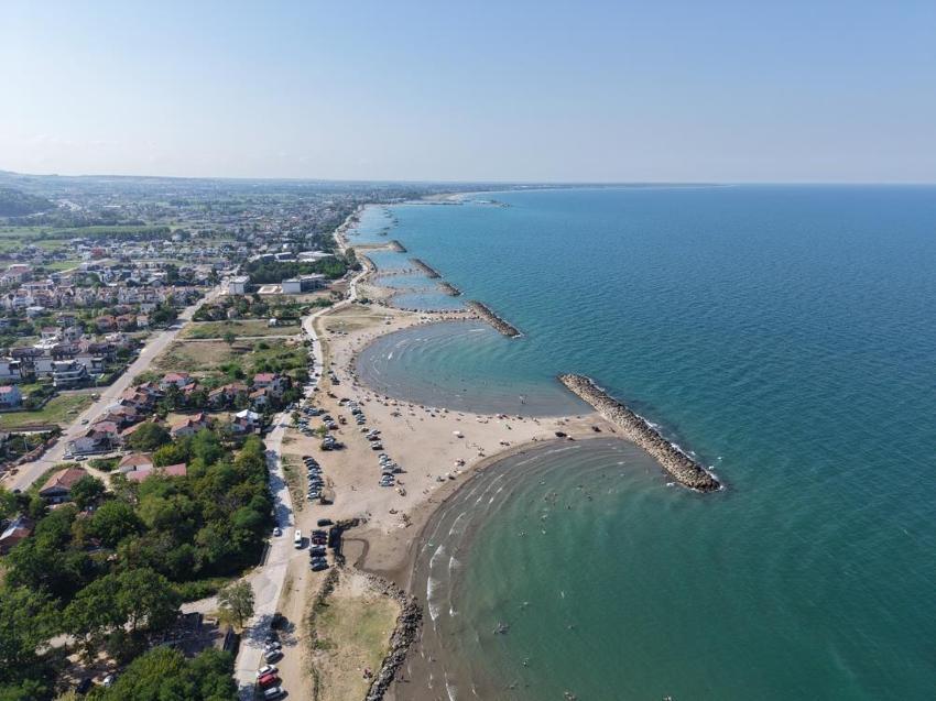 Samsun sahilinde inanılmaz değişim: Tatilcilerin gözdesi oldu!