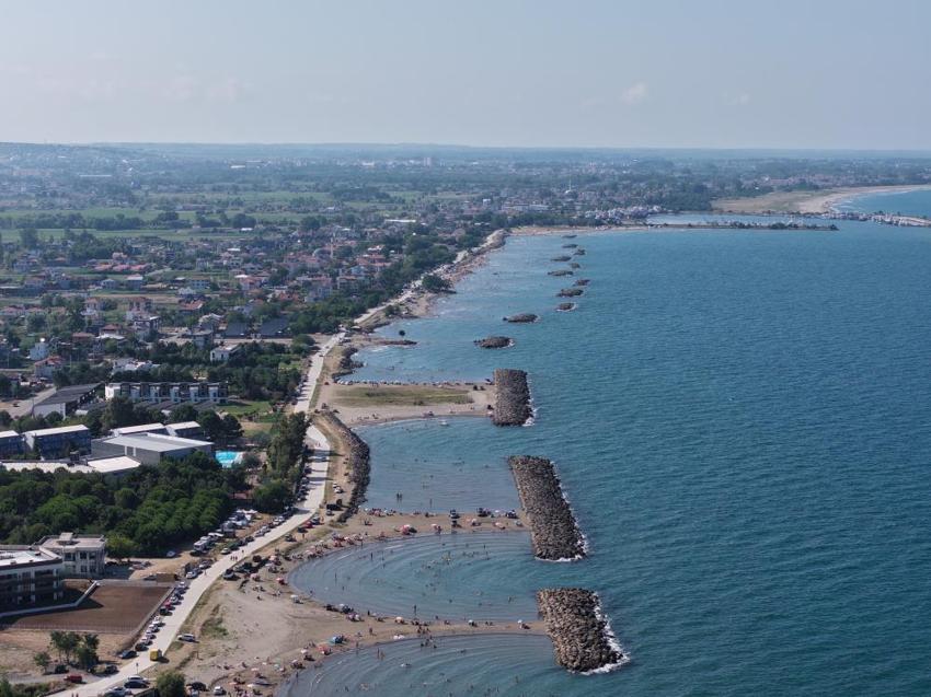 Samsun sahilinde inanılmaz değişim: Tatilcilerin gözdesi oldu!