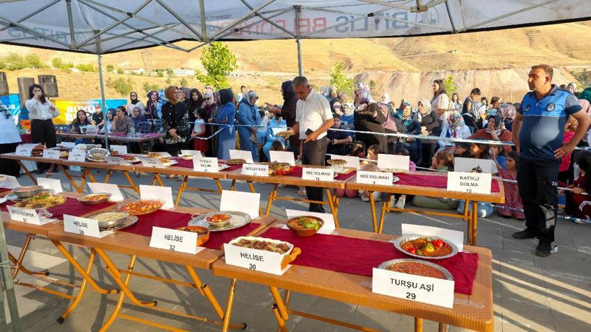 Bitlis Yöresel Yemek Yarışması'nda birbirinden nefis 42 yemek yarıştı