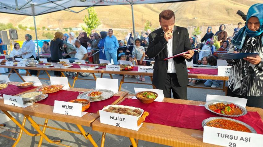 Bitlis Yöresel Yemek Yarışması'nda birbirinden nefis 42 yemek yarıştı