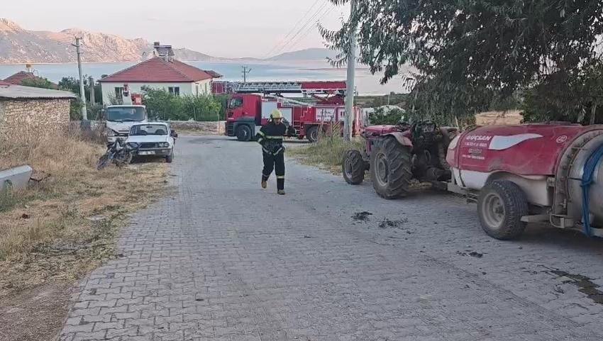 Komşudaki yangını camide duyurdu: Hoparlörden yardım istedi