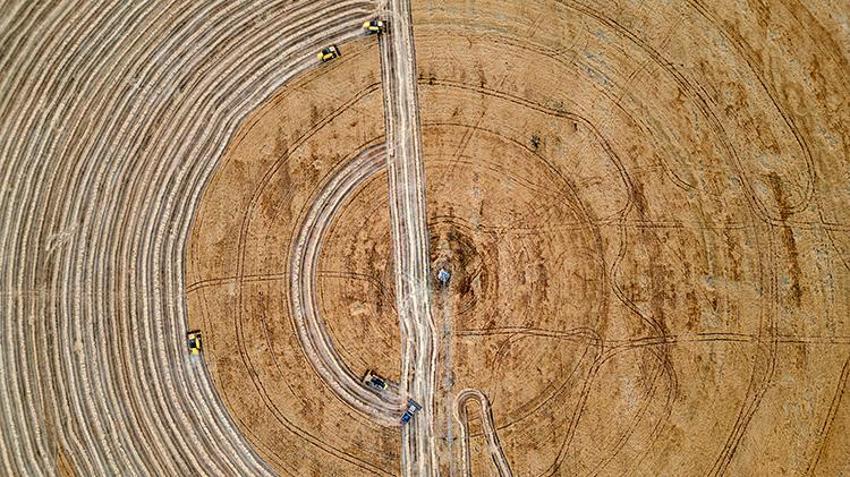 Altınova Tarım İşletmesi'nde son 10 yılın yüksek rekoltesi