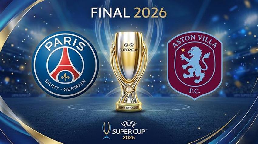 PSG - Aston Villa maçı hangi kanalda? Süper Kupa final maçı ne zaman? PSG - Aston Villa maçı ne zaman? PSG - Aston Villa maçı saat kaçta? PSG - Aston Villa Süper Kupa maçı nereden izlenir? PSG - Aston Villa Süper Kupa maçı şifresiz mi?