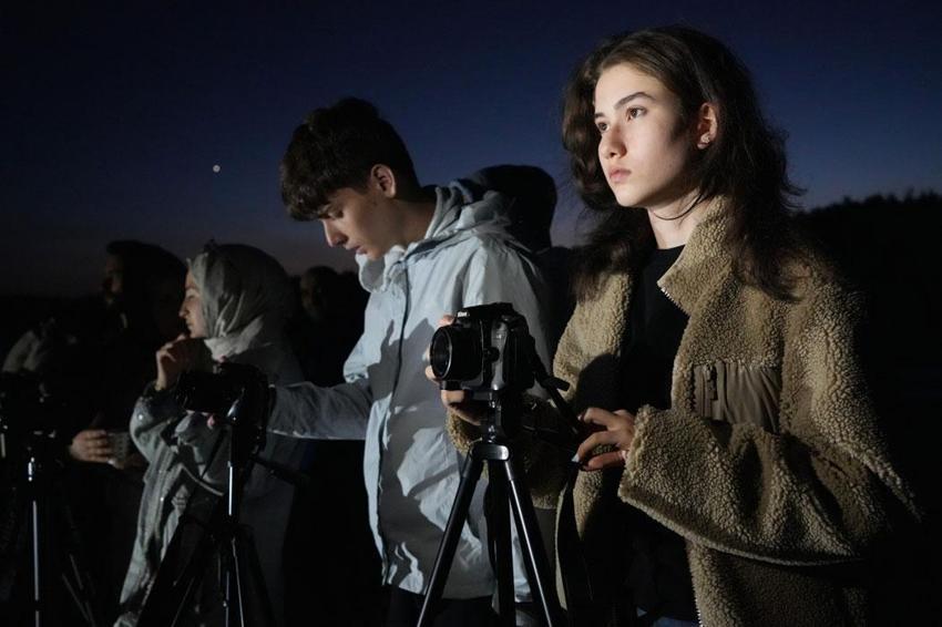 Perseid meteor yağmuru heyecanı Bolu’da yaşandı