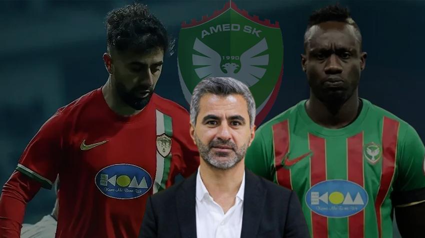Amedspor'da Diagne, Çekdar Orhan krizi! Nahit Eren kapıyı gösterdi, resmen ayrılıyor