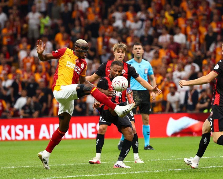 Süper Lig'in açılış maçında Galatasaray, Arca Çorum karşısında puanı son dakikada aldı