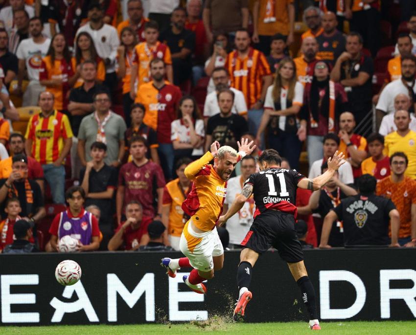 Süper Lig'in açılış maçında Galatasaray, Arca Çorum karşısında puanı son dakikada aldı