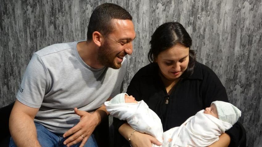 Tıp dünyası bu doğumu konuşuyor! Trabzon'da milyonda bir mucize: İki ayrı rahimden ikiz bebek dünyaya geldi!