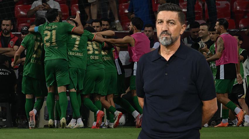 Amedspor, Erzurumspor'a fark atıp lider oldu! Besnik Hasi soyunma odasında fişi çekmiş