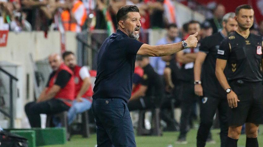Amedspor, Erzurumspor'a fark atıp lider oldu! Besnik Hasi soyunma odasında fişi çekmiş