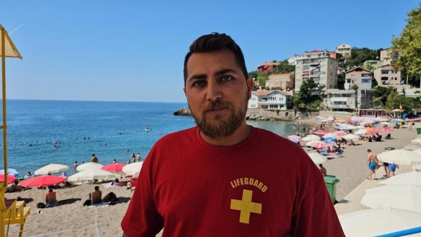 Zonguldak Kapuz Plajı'nda 4 günlük yasak sona erdi, vatandaş denize akın etti!