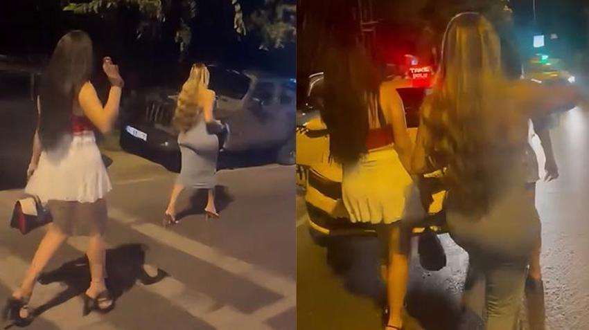 Etiler’de taksi ücretini ödemeyen yolcular ile şoförün tartışması kamerada: 'Deport edilmeleri için elimden geleni yapacağım, öpmeye çalıştılar'