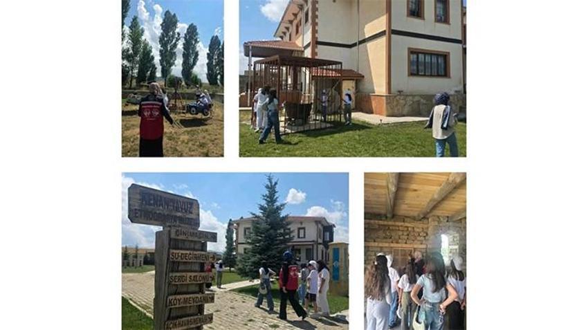 Dümene geçtiler, müze gezdiler: Kelkitli Çocuklar Demirözü’nde Unutulmaz bir gün yaşadı!