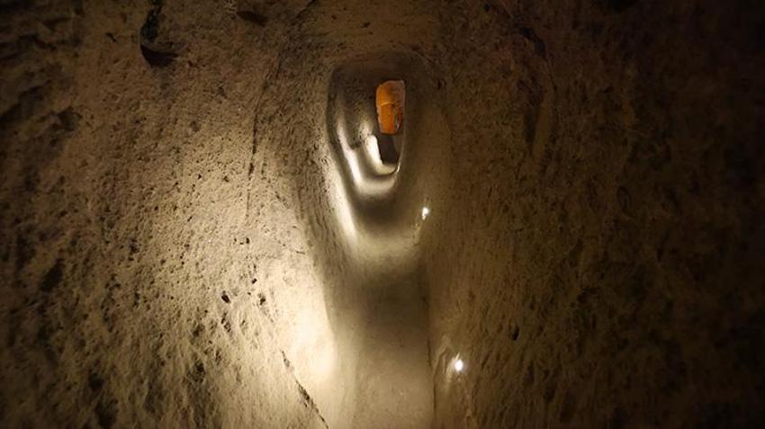 Kapadokya'nın gizemli yeraltı şehirleri tarihe ışık tutuyor