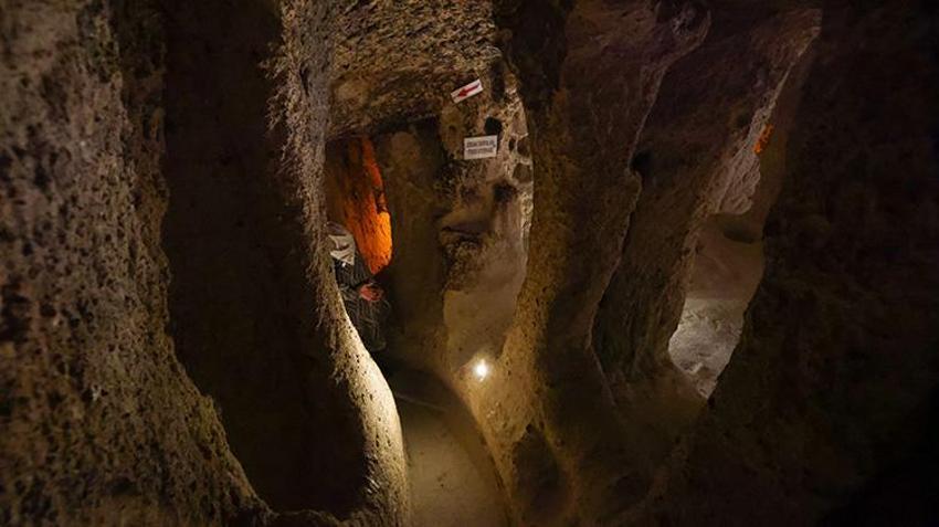 Kapadokya'nın gizemli yeraltı şehirleri tarihe ışık tutuyor