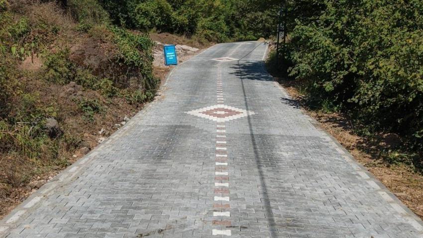 Kocaeli'de 150 yıllık köprüyü parke taşlarıyla uzattılar!