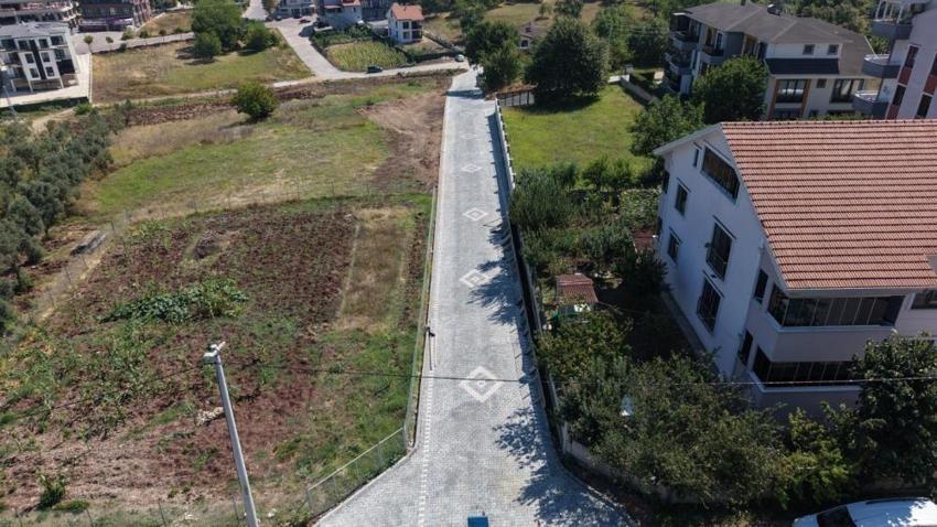 Kocaeli'de 150 yıllık köprüyü parke taşlarıyla uzattılar!