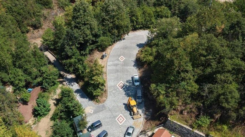 Kocaeli'de 150 yıllık köprüyü parke taşlarıyla uzattılar!