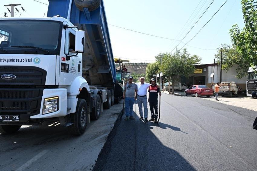 Manisa'nın yıllardır beklediği oldu: 2 bin 200 ton harcandı