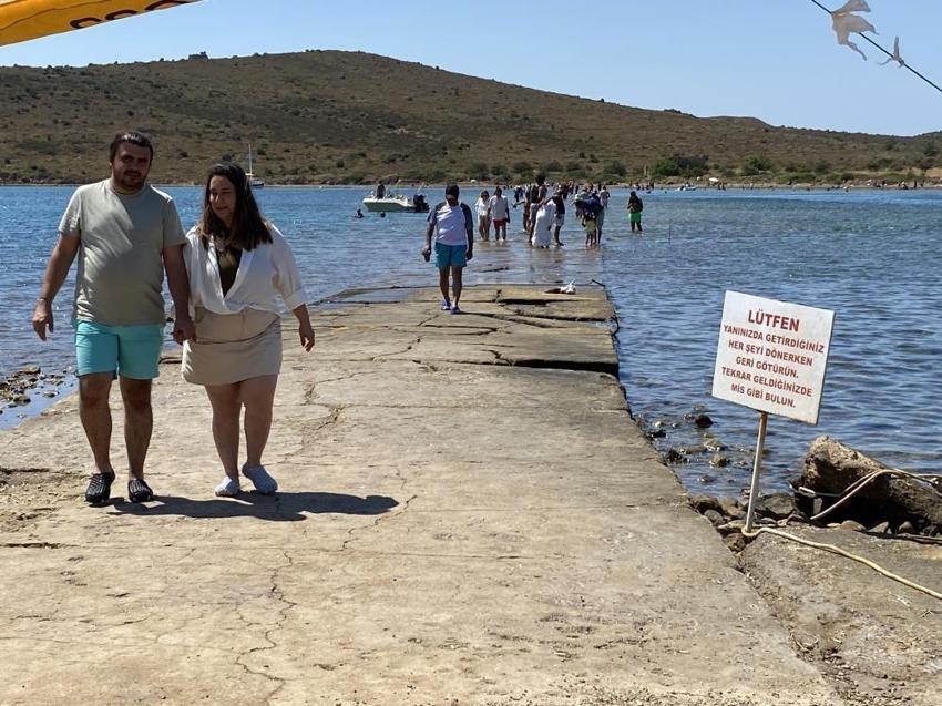 Ayvalık Yalancı Boğaz'da can pazarı: Sinsi akıntılar dehşet saçıyor!