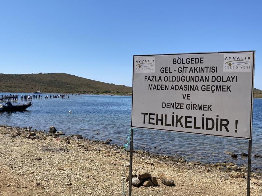 Ayvalık Yalancı Boğaz'da can pazarı: Sinsi akıntılar dehşet saçıyor!