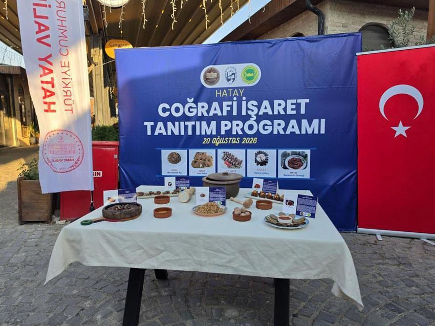 Hatay’ın 5 lezzeti daha coğrafi işaretle tescillendi sayı 75’e çıktı