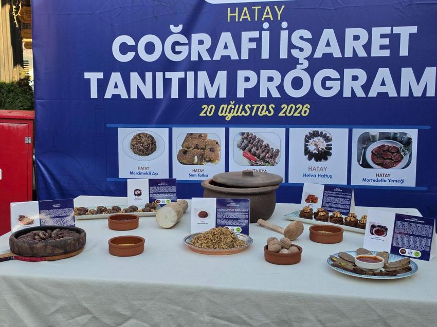 Hatay’ın 5 lezzeti daha coğrafi işaretle tescillendi sayı 75’e çıktı