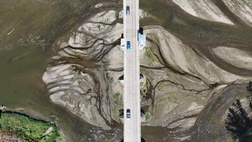 Edirne'de alarm veren kuraklık: Tunca Nehri'nin debisi 4 metreküpe düştü