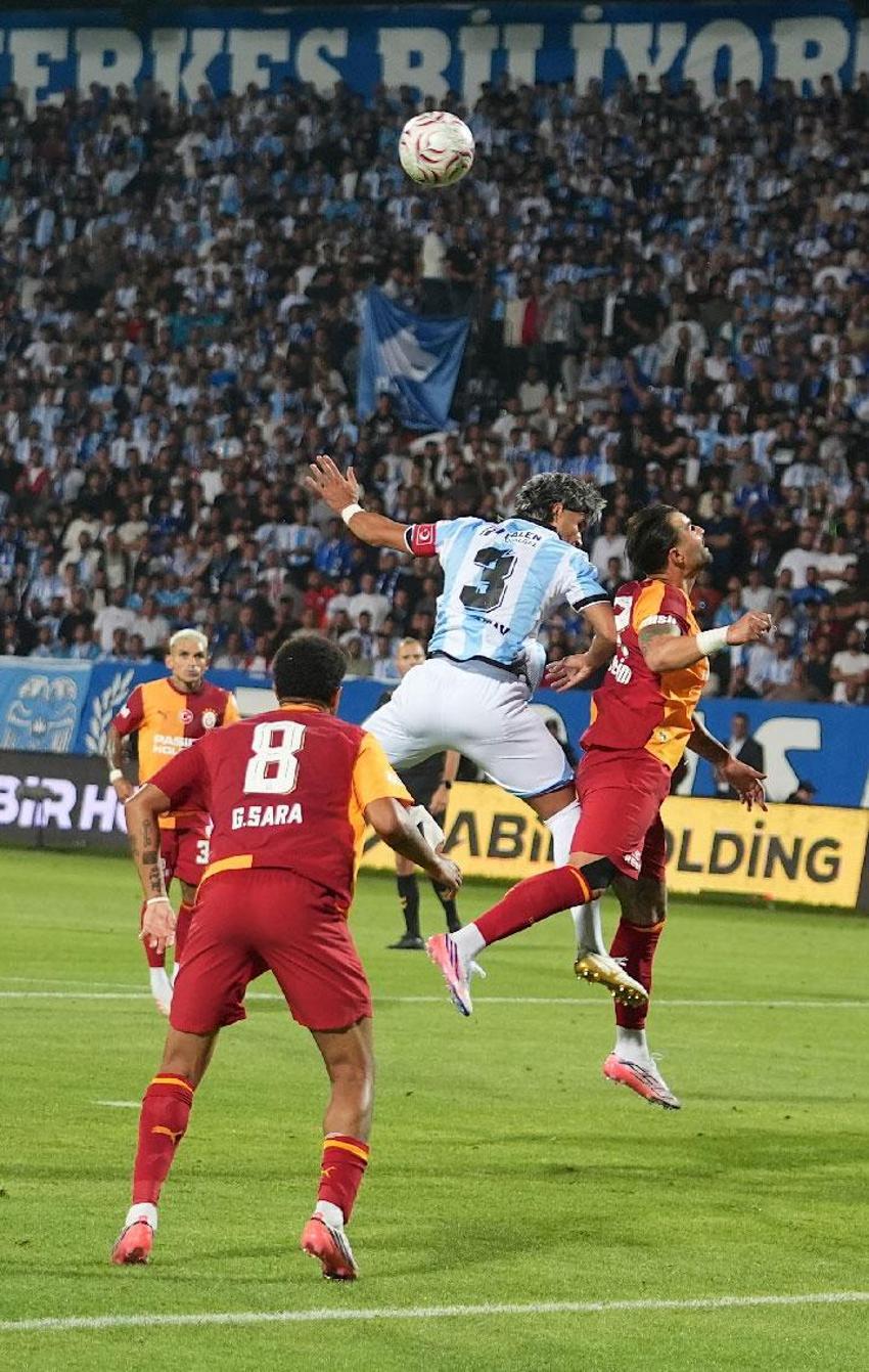 Erzurumspor FK - Galatasaray maçında 3 puan 4 golle geldi!