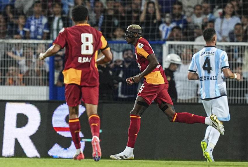 Erzurumspor FK - Galatasaray maçında 3 puan 4 golle geldi!