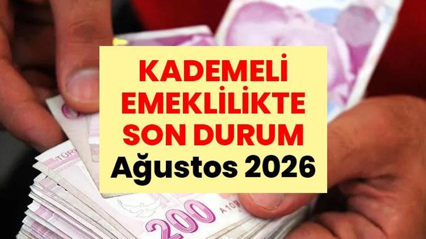 KADEMELİ EMEKLİLİKTE SON DURUM | Kademeli (Erken) Emeklilik çalışmalarında yeni bir gelişme var mı? Kademeli emeklilik çıkacak mı?