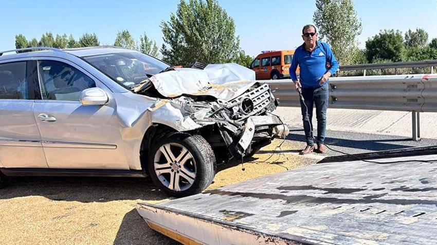 Bir hafta önce Sultandağı'na atanan kaymakam Konya'da trafik kazası geçirdi