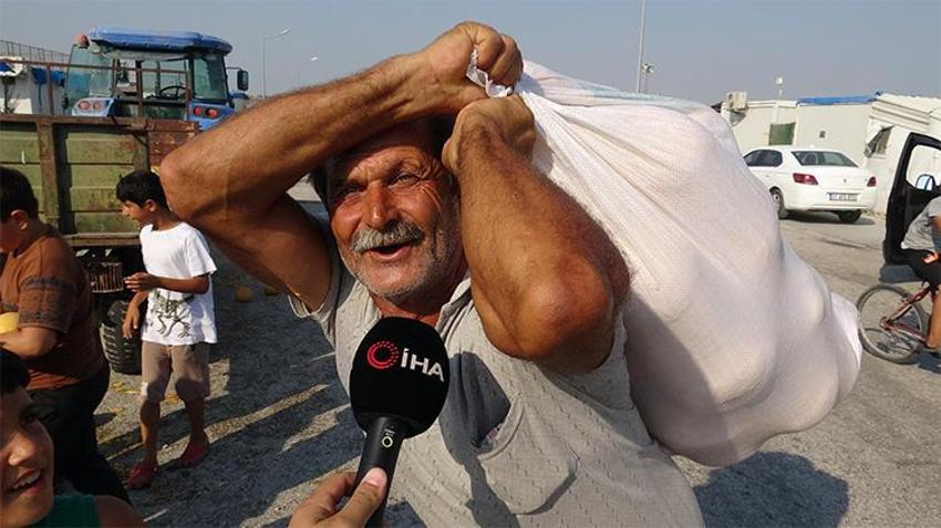 Hataylı üretici tanesini 5 TL satmak istemedi, 50 ton ürünü bedava dağıttı