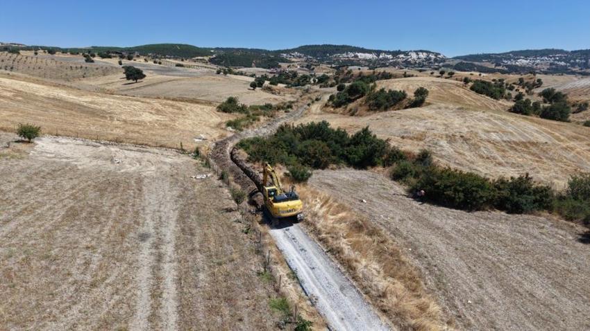 Manisa Selendi'de dev altyapı yatırımı: Beypınar Mahallesi'nin 2 kilometrelik isale hattı yenileniyor!