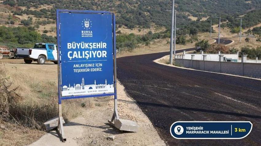 Bursa’da sürücülere müjde! 5 ilçede yollar baştan aşağı yenileniyor