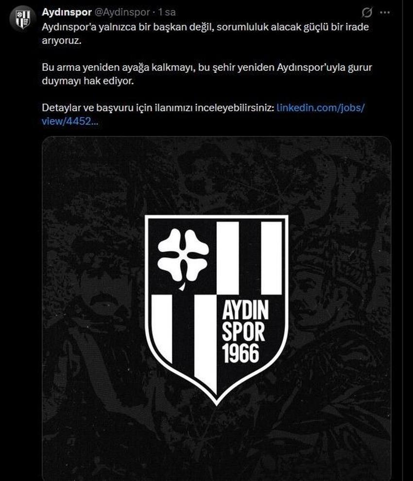 Süper Lig'de zirveye oynayan takım sahipsiz kaldı! Kulüp başkanlığı için iş ilanı verdiler
