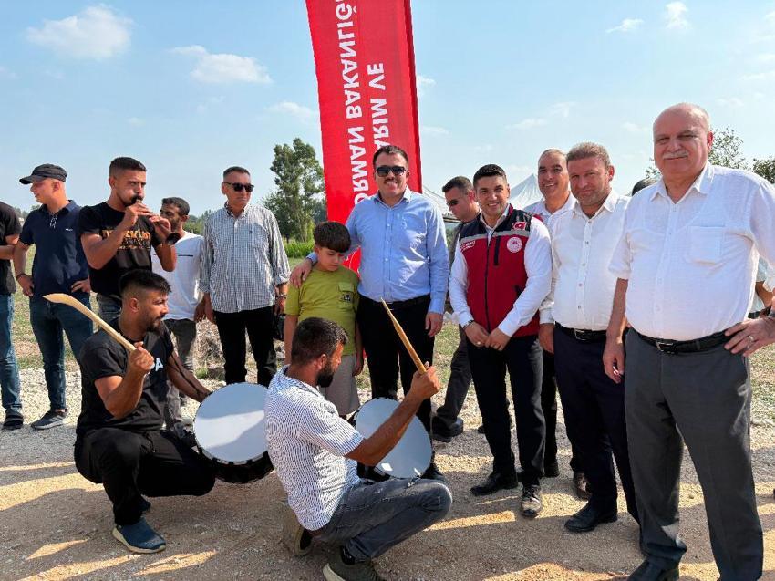 Yerli ve milli ürün çeşitlerinde ilk hasat yapıldı