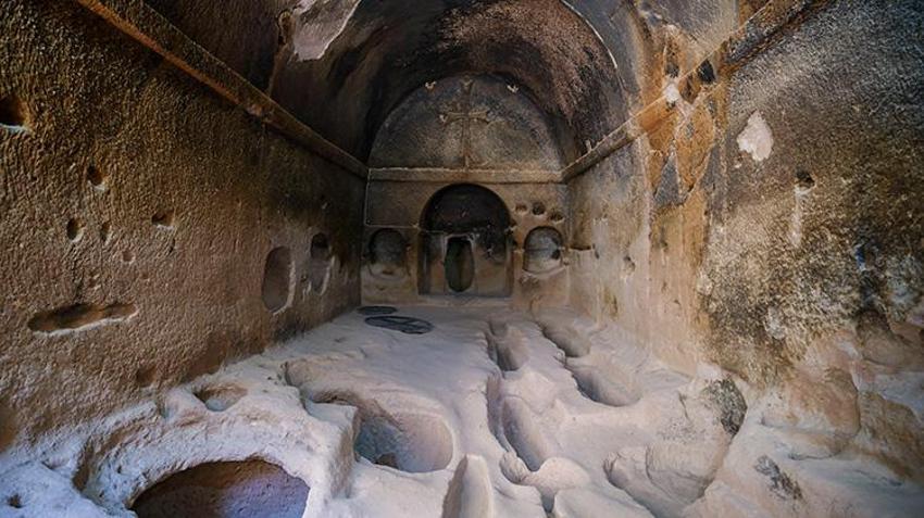 Güzelyurt’ta 1640 yıllık tarih: Manastır vadisi geçmişe kapı aralıyor