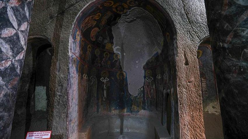 Güzelyurt’ta 1640 yıllık tarih: Manastır vadisi geçmişe kapı aralıyor