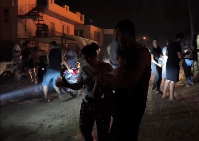 Fethiye alev alev! Evleri tehdit eden orman yangınında son durumu Muğla Valisi İdris Akbıyık açıkladı