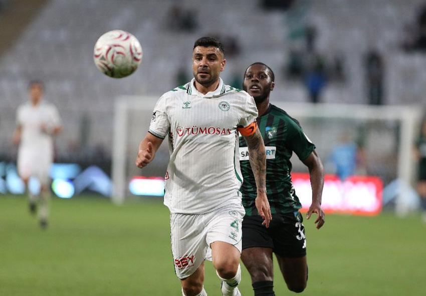 Konyaspor - Kocaelispor maçında açılış ev sahibinden kapanış misafirden