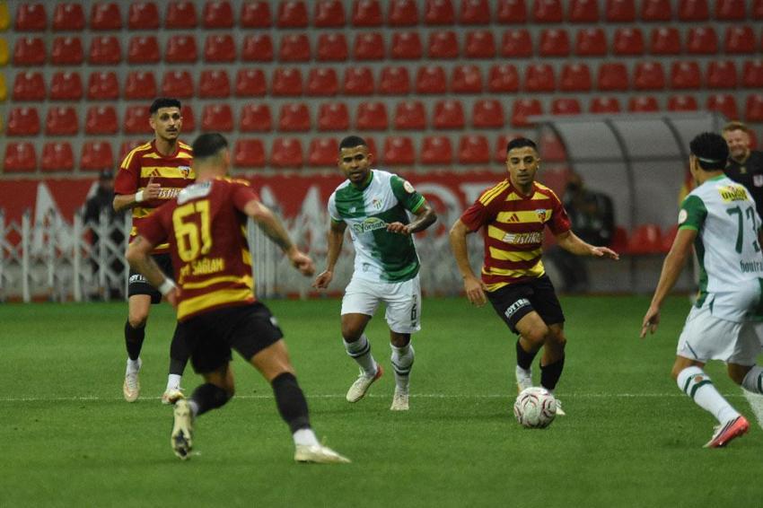 Kayserispor - Bursaspor maçında 3 puan 2 golle geldi!