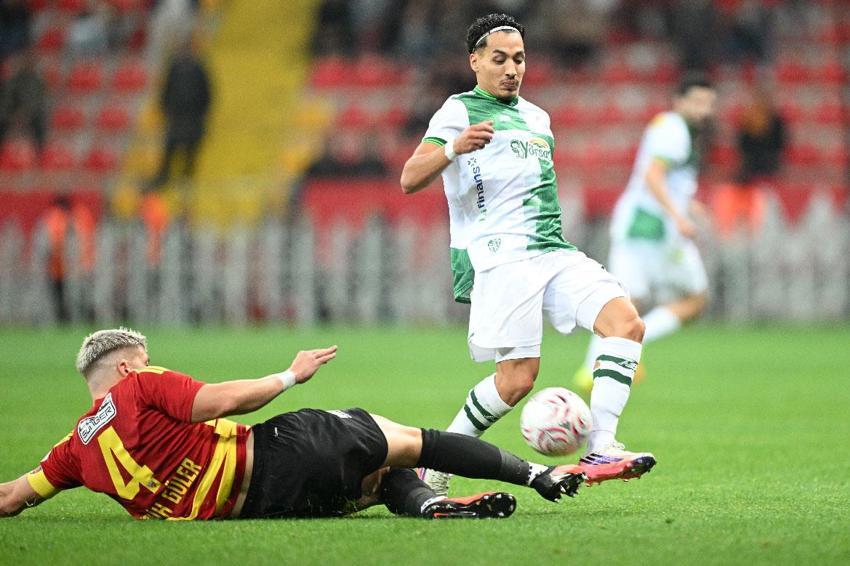 Kayserispor - Bursaspor maçında 3 puan 2 golle geldi!
